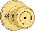 Kwikset 93001-870 Tylo Bed & Bath Knob in Polished Brass - - Amazon.com