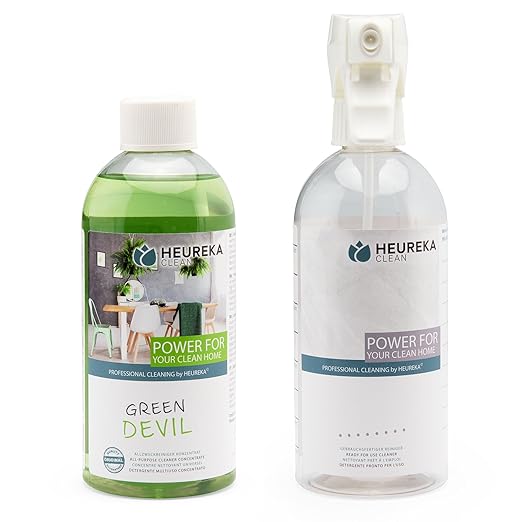 HEUREKA Allzweckreiniger Konzentrat - Green Devil, 500 ml für 450 l Reiniger + Leerflasche
