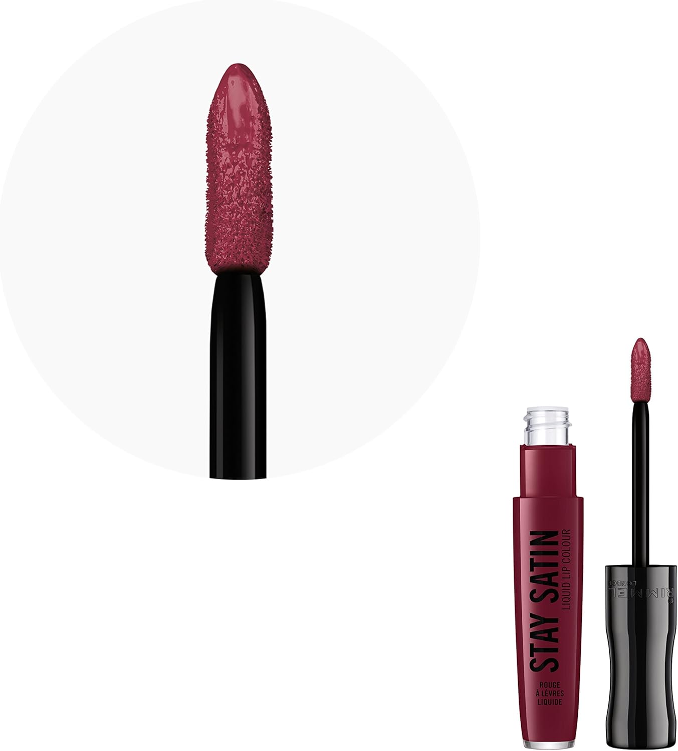 Rimmel London Stay Satin Liquid Lipstick, Have A Cow, 830 Have A Cow - Image 4