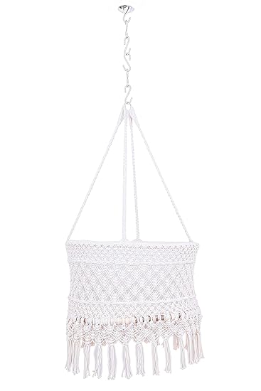 hanging rope baby cradle