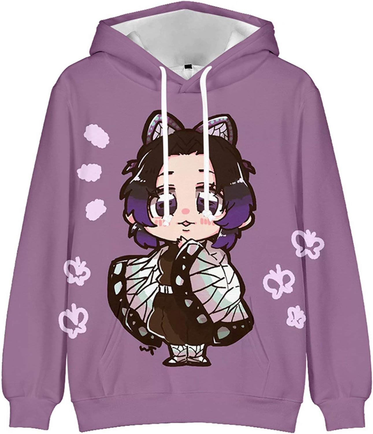 Unisex Demon Slayer Hoodie 3D Printed Cartoon Kimetsu no Yaiba Cosplay