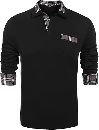 polera polo cuello redondo