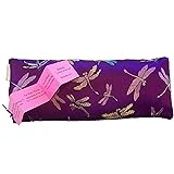Flax Seed Eye Pillow with Lavender Buds and Matching Slip Cover