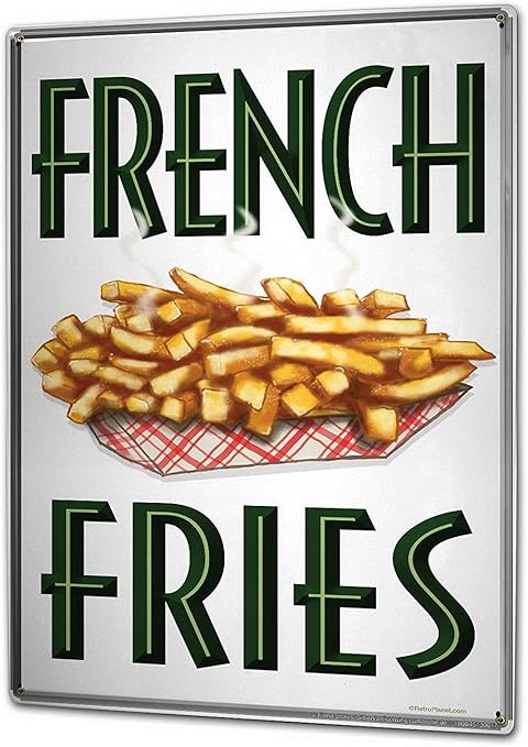 Cartel retro de metal vintage para decoración de pared, diseño de