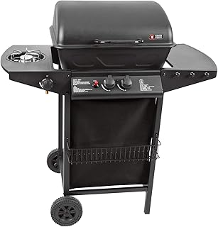 Mayer Barbecue ZUNDA Gasgrill MGG-4201 Basic, 2 Brenner Edelstahl, 1 Seitenbrenner &amp; Warmhalterost, Grillfläche 48 x 37 cm