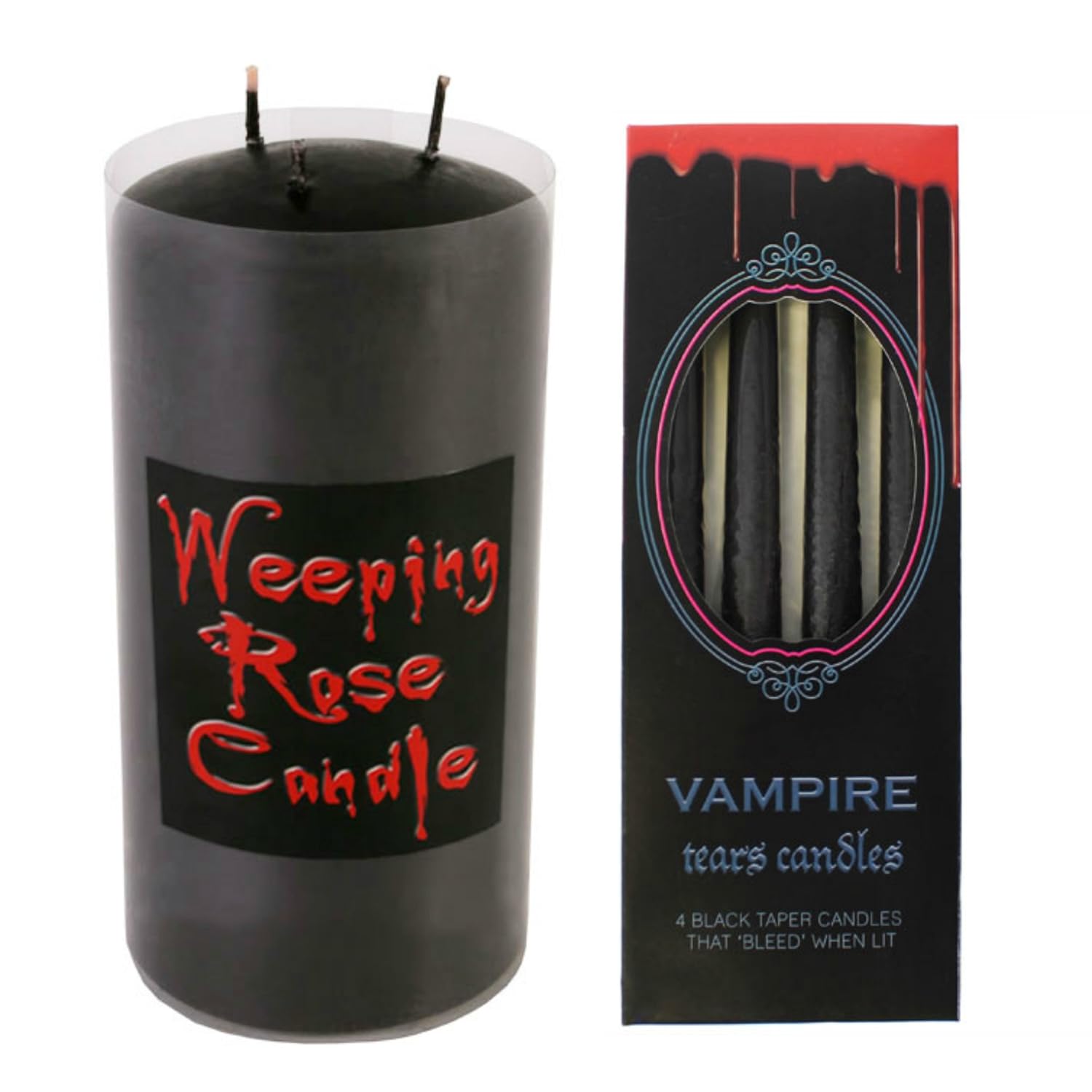 Candles Weeping Blood Candles That Bleed When Lit Pack Of Two Amazon