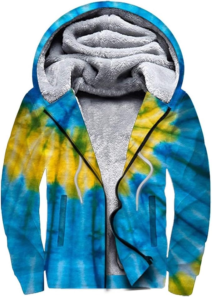 big ball sports sherpa lined hooded jacket