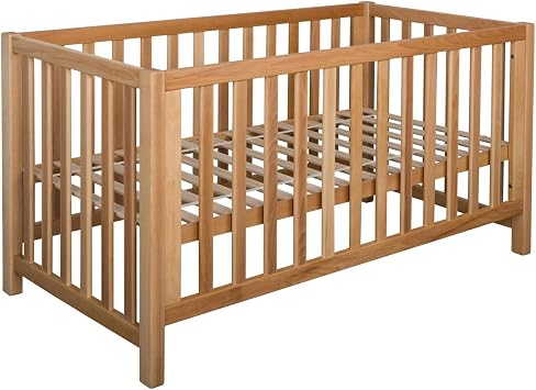 Bubema Nils Babybett Umbaubar Sofa Buche Massiv Zwei Farben