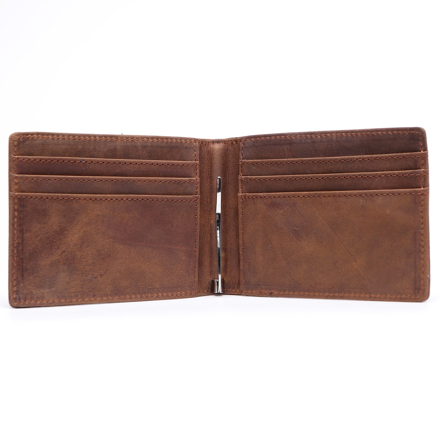 iYang Leather mens wallets with money clip and credit card holder