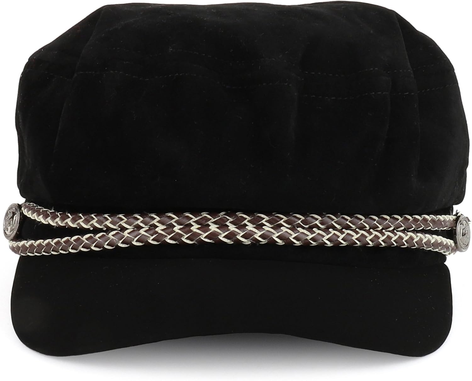 velvet baker boy hat