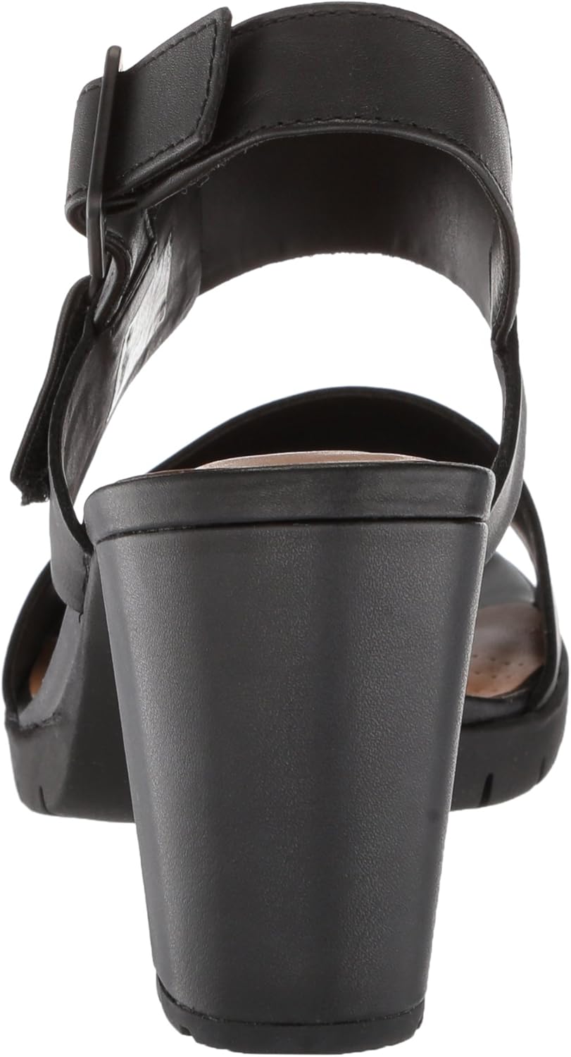 clarks women's kurtley shine platform