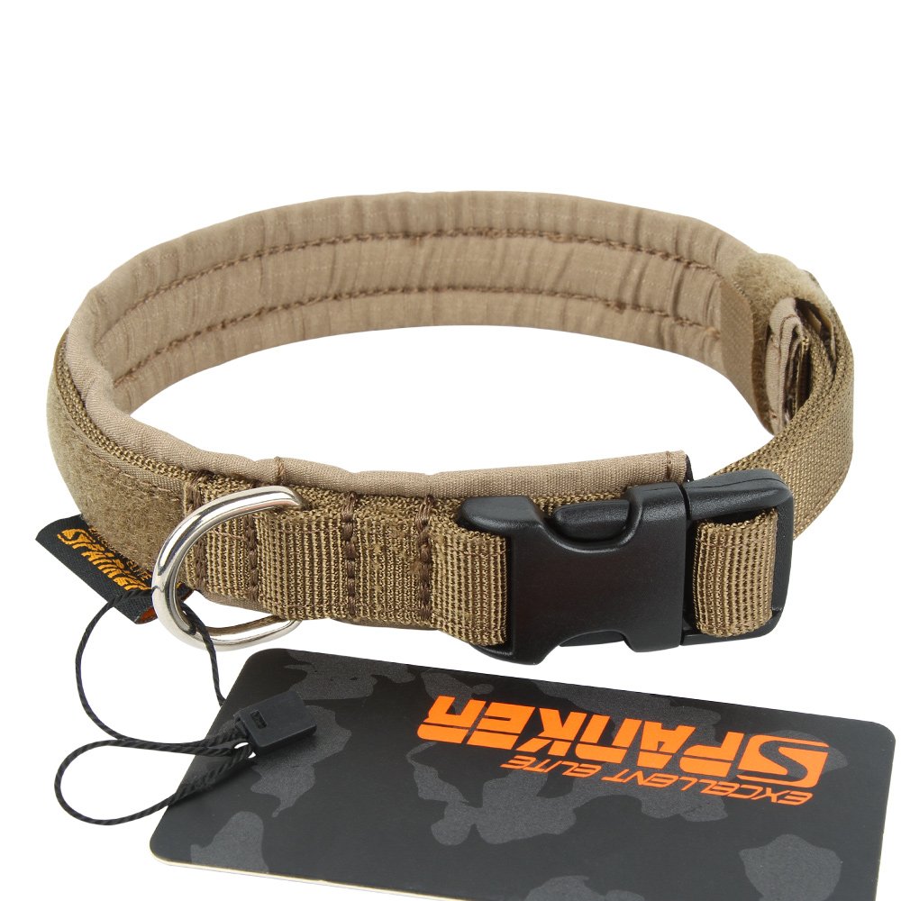 EXCELLENT ELITE SPANKER Tactical Dog Collar Military Training Nylon
