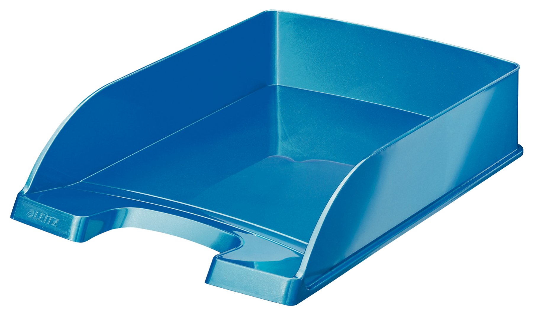 Leitz 52263036 A4 WOW Range Letter Tray - Metallic Blue