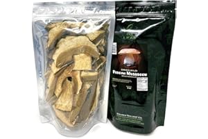 G GT LEAF Wild Dried Porcini Mushrooms - Boletus Edulis, 3 Oz.
