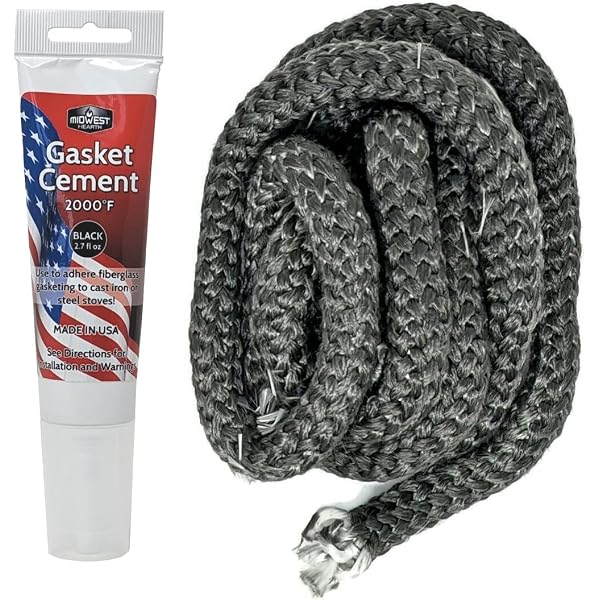 Amazon.com: Quadra-Fire u0026 EcoChoice Replacement Door Rope Gasket 3/4  (832-1680) : Home u0026 Kitchen