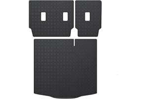 TTX LIGHTING Original Cargo Mat and Rear Backrest Mat for 2020-2025 Ford Escape - Custom Fit PU Leather Trunk Mat and 2nd Row Back Seat Cover Protector - All Weather Anti-Slip Cargo Liner for Ford Escape