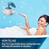 AROMATIKA Good Night Bubble Bath 1000ml Lavender Relaxing Aromatherapy Spa Foam view 8