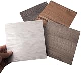 Art3d Peel and Stick Vinyl Floor Tiles 6x6 inch Wood Plank Waterproof Sample 4 view 3