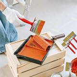 Roellgs 2 x 100mm Paint Brushes for Fence, Floor, Wood - All Painting Work view 6