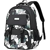 MechMaj Backpack for Boys Kids School Bags Teen Elementary Middle Student Backpacks 16 inch Laptop Bag Back Packs(Green)