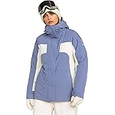 Roxy Women's Ritualized Snowboard Jacket – 10k Waterproof Insulated Ski Jacket, Hydrosmart Collar