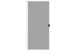 GUARDIAN BUILT K.D. Standard Aluminum Sliding Patio Screen Door Kit 36" x 80" (White) 1-7/8" Frame Mosquito Proof for Patio Backyard Kitchen and Bedroom
