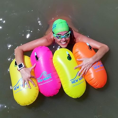 Swim Safety New Wave Swim Buoy Amazon Ies For Adults Dry Bag New