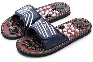 Relaxally Acupressure Mat Feet Foot Massage Mat Relaxer Pain Relief Health Shoes Relaxation Gifts for Parents Women(Blue25)