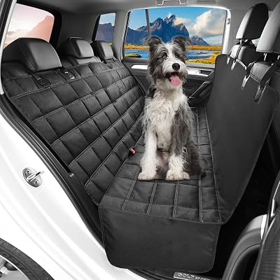 Hopidogie 4-in-1 Dog Car Seat Cover Waterproof Nonslip Universal Size