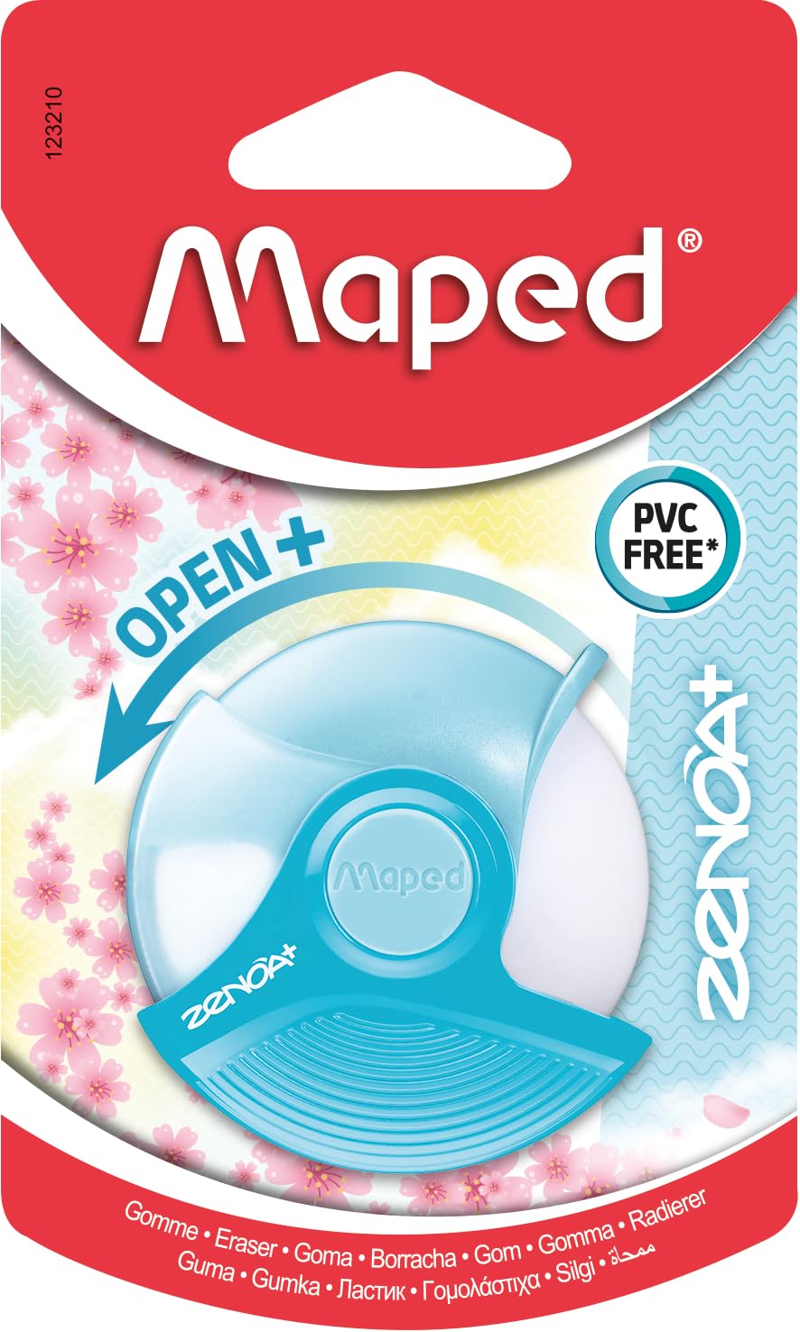 Maped Zenoa Plus Eraser (Assorted Colours)