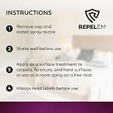 REPELEM Flea Spray for Home 1L – Professional Strength Kills Fleas Larvae Eggs view 7
