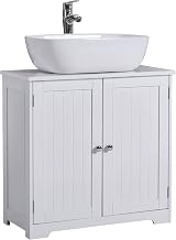 Bath Vida Priano 2 Door Under Sink Cabinet White 60H x 60W x 30D cm