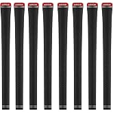 Lamkin Crossline Black 360 Golf Grip Bundle (8 Piece), Standard
