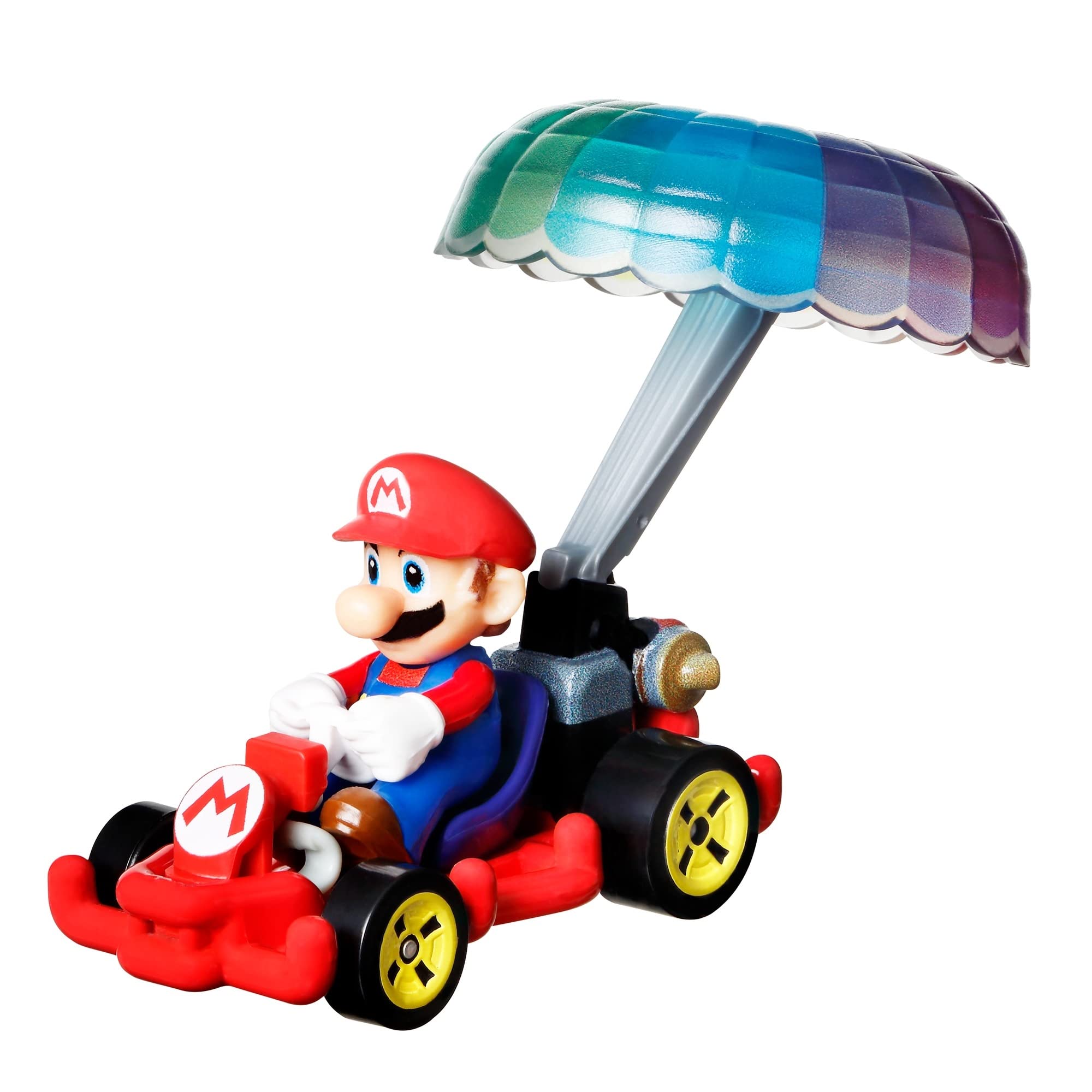 Hot Wheels Mario Kart Mario Pip Frame Parachute Car — image 1