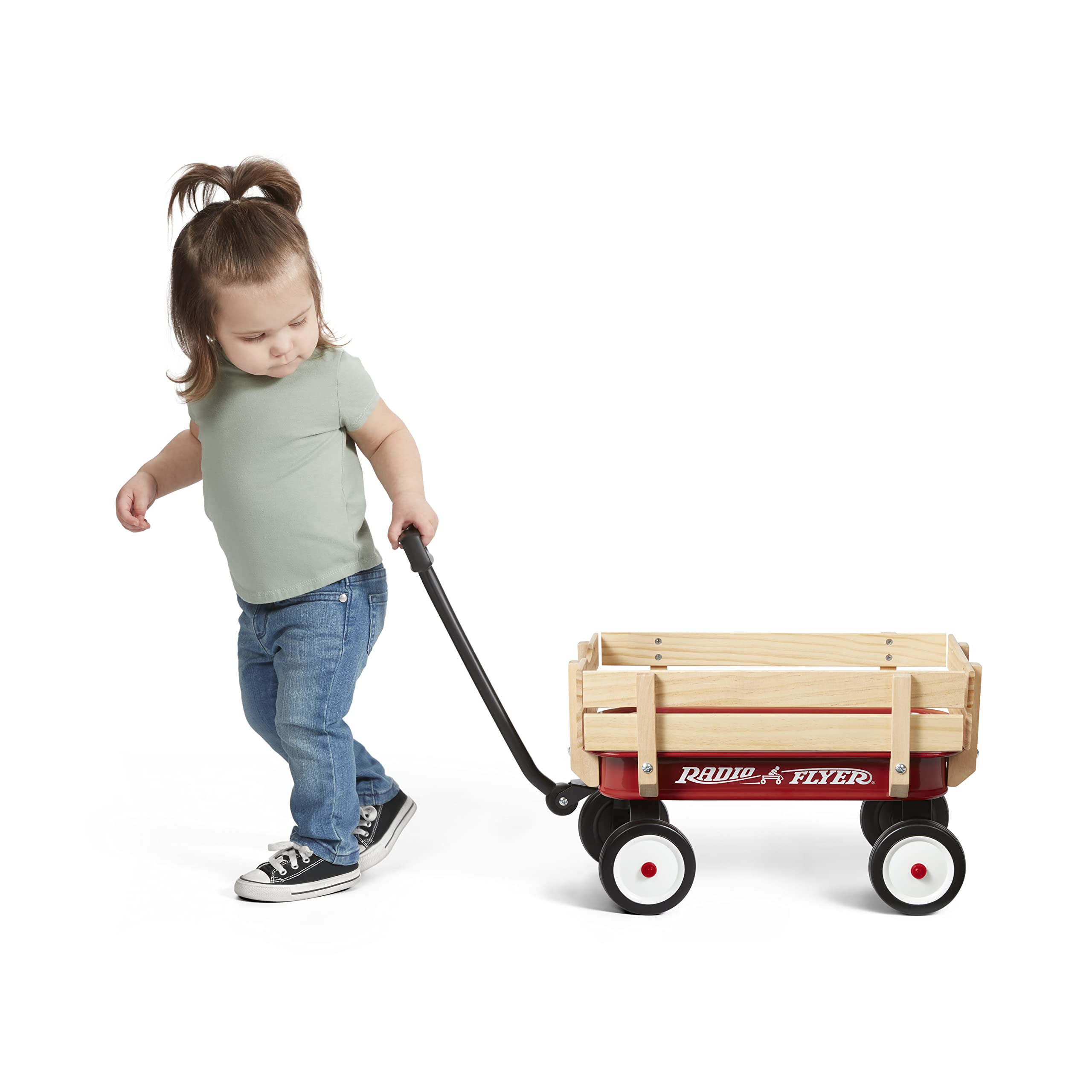Radio Flyer My 1st Miniature Steel & Wood Wagon, 19