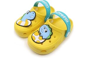 icosylify Toddler Shoes Little Kid Clogs Slide Sandals for 0-8yrs Kids Unisex Girls Shoes and Boys Shoes Garden Shoes Cartoon