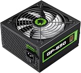 GameMax GP-Series 650W 80 Plus Bronze ATX Power Supply PSU Black 140mm Fan view 2