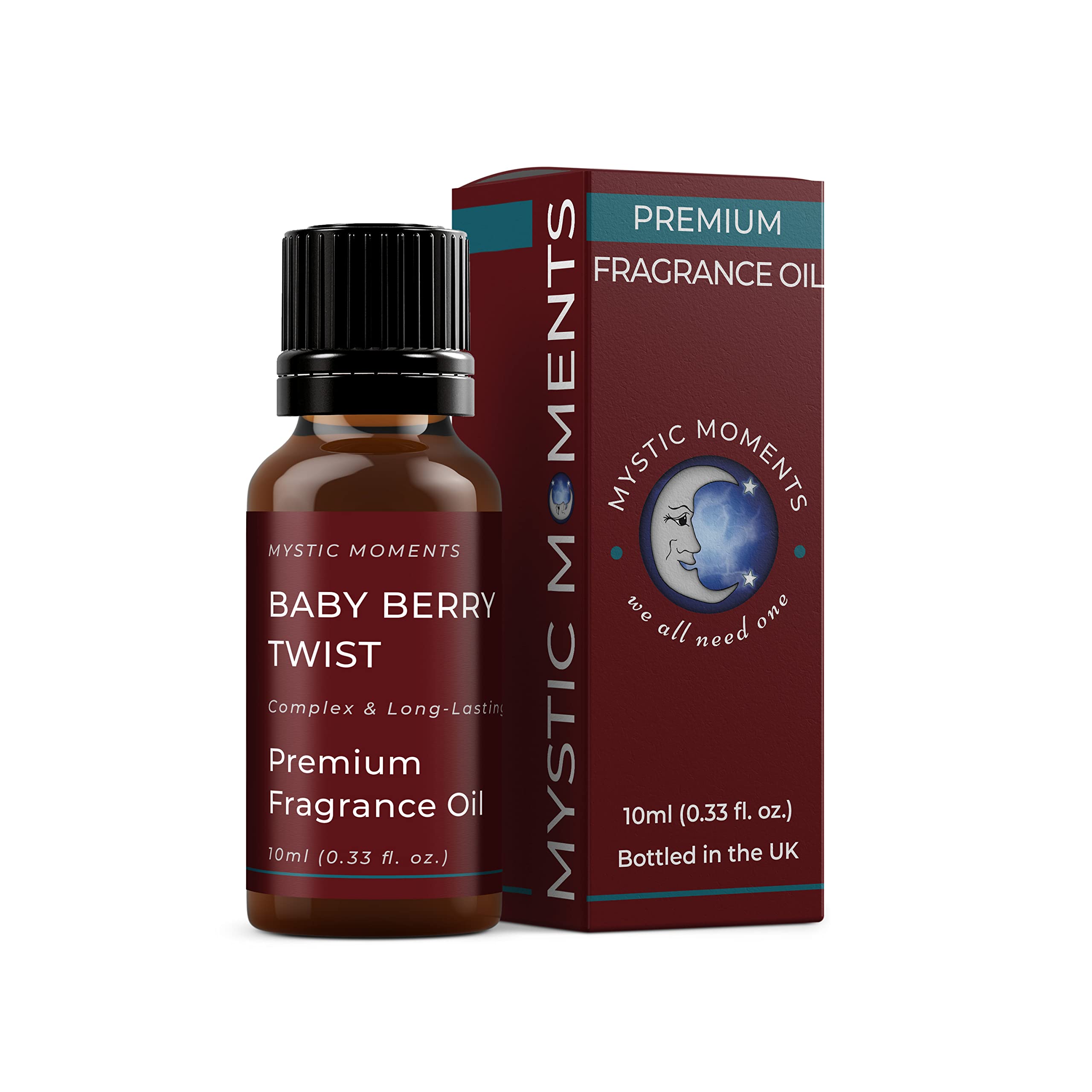 Mystic Moments | Baby Berry Twist Fragrance Oil - 10ml - Perfect for Soaps, Candles, Bath Bombs, Oil Burners, Diffusers and Skin & Hair Care Items — image 1