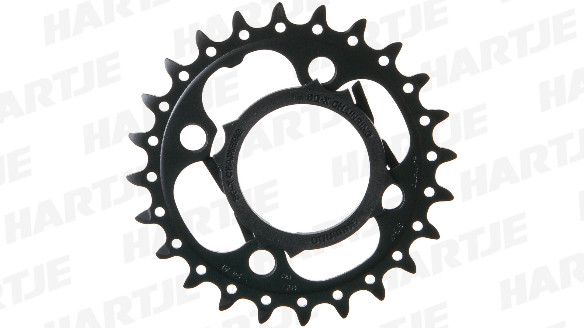 Shimano Unisex - Adult FC-T521 Chainring, Black, 24 Teeth