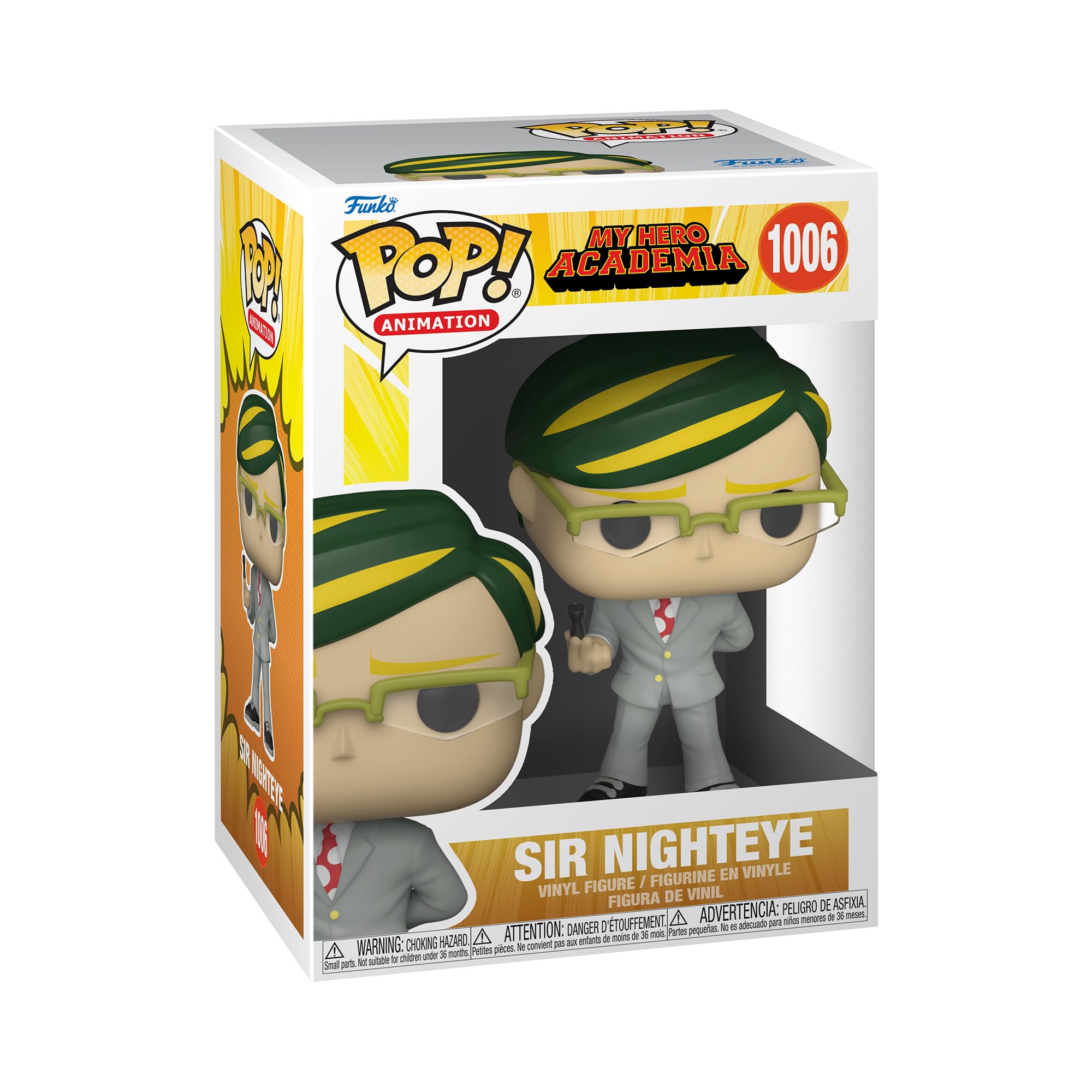 Funko POP! Animation: MHA - Sir Nighteye - My Hero Academia - Collectable Vinyl Figure - Gift Idea - Official Merchandise - Toys for Kids & Adults - Anime Fans - Model Figure for Collectors