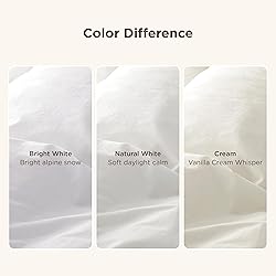 Bedsure 100% Washed Cotton Duvet Cover Oversized