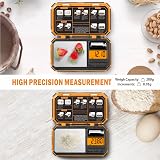 UNIWEIGH Digital Pocket Scale 200g/0.01g Orange view 3