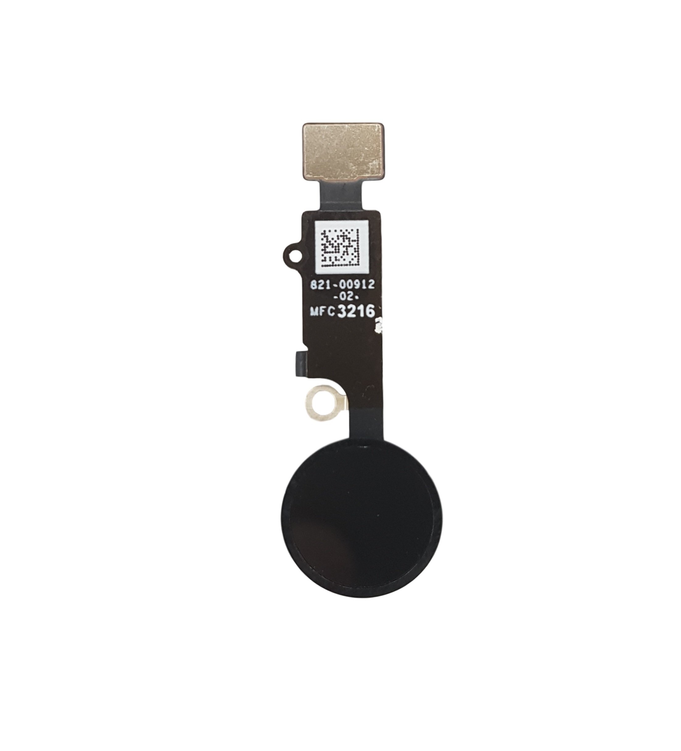 Smartex Homebutton Flex Cable compatible with iPhone 7 Plus - Black Home Button