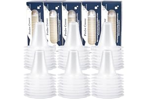 OPGROEIE Ear Thermometer Covers for All Braun Thermometer Models, Disposable Digital Ear Thermometers Lens Filters Refill Caps, 100 Count
