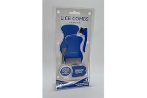 Rite Aid Head Lice Combs with Built- in LED Magnifiers - 2 Piece Kit | For Head Lice Treatment & Nit Removal