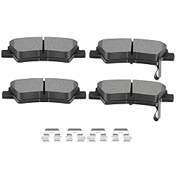 SCITOO D1544 Rear Ceramic Brake Pads Sets Fit For