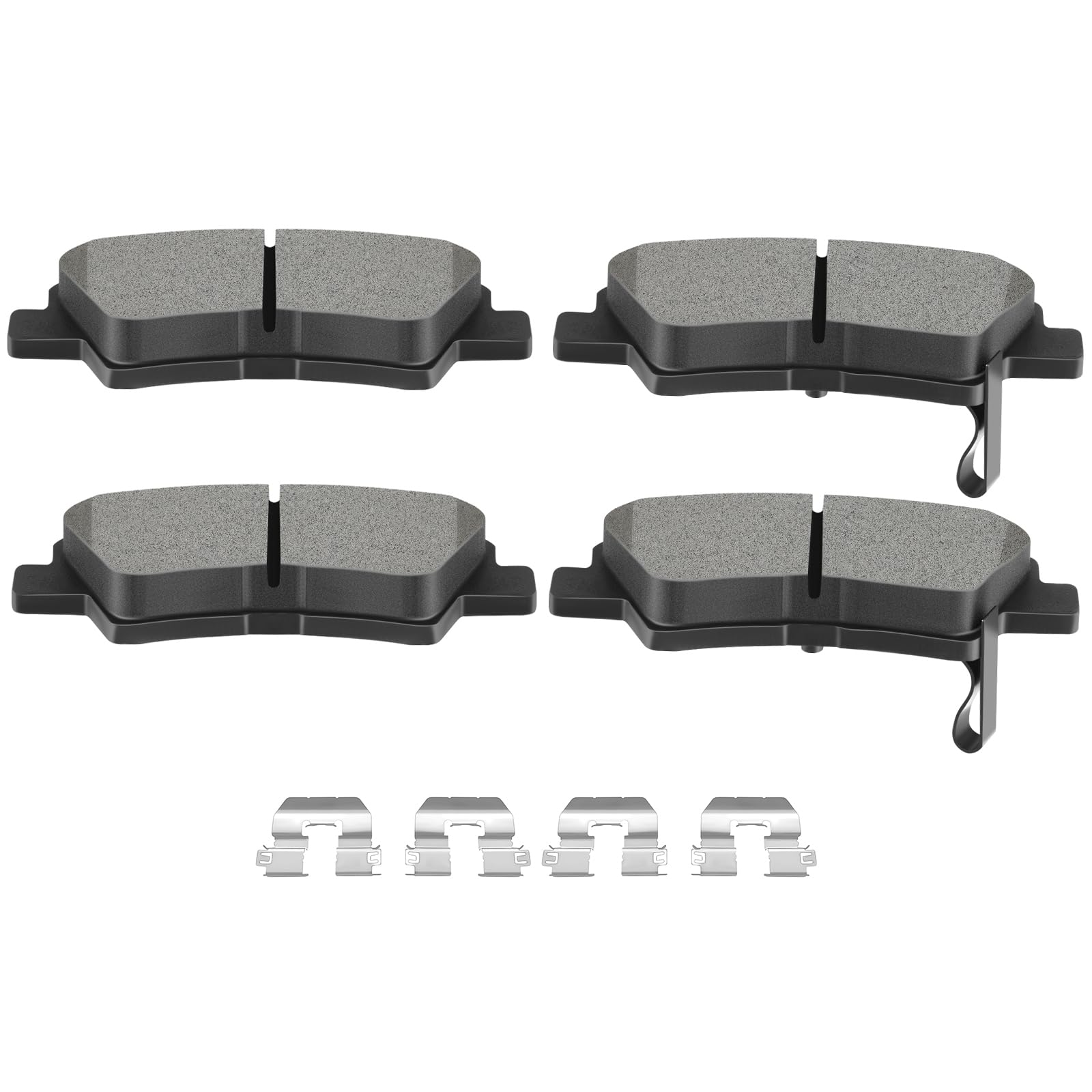 SCITOO D1544 Rear Ceramic Brake Pads Sets Fit For