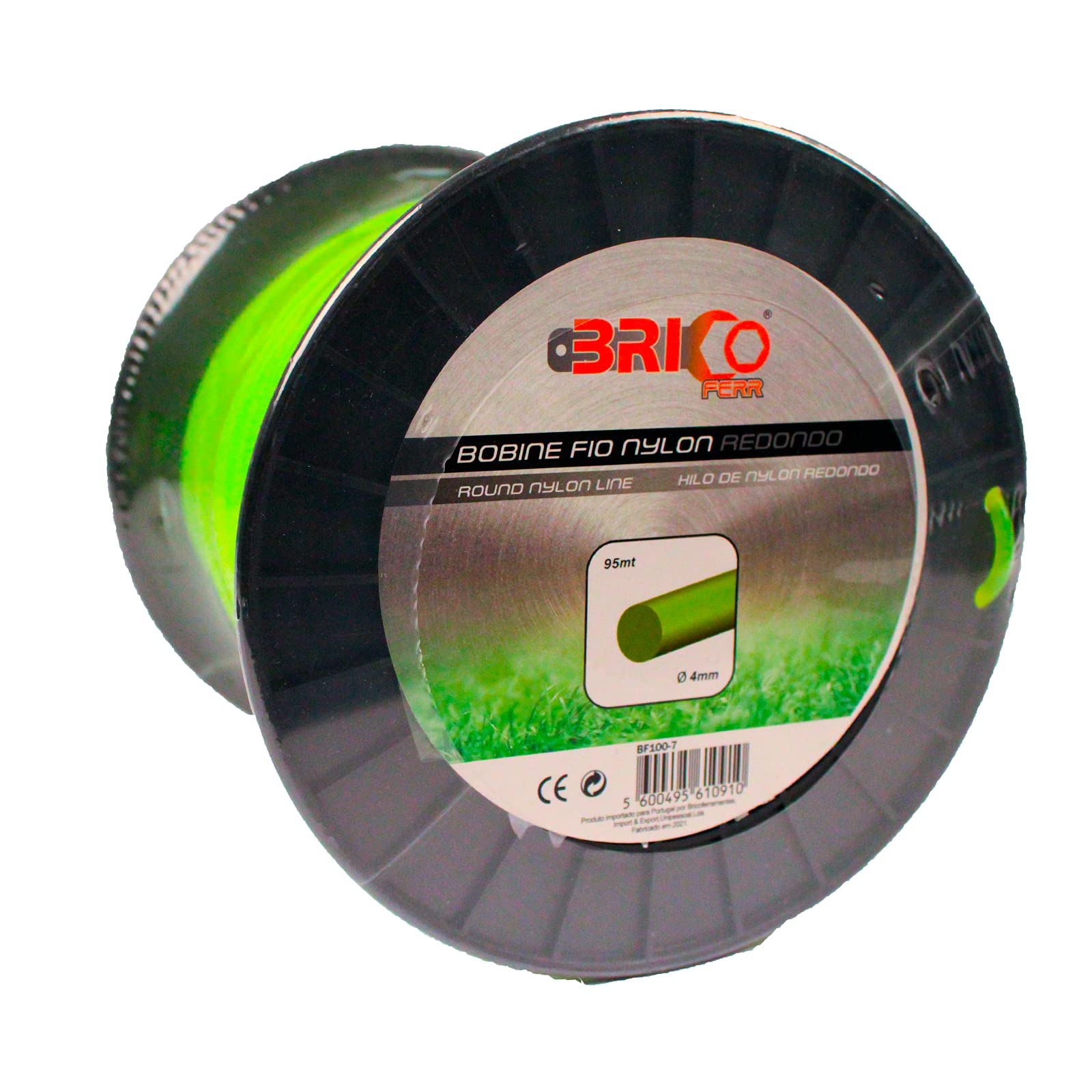 Bricoferr BF100-7 Strimmer Line 4 mm x 95 Metres Round