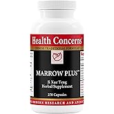 Health Concerns Marrow Plus – Bone Marrow & Blood Generation Herbal Supplement – Chinese Herbal Formula for Anemia, & Circulation Support – Astragus, Salvia, & Tangerine Extracts – 270 Capsules