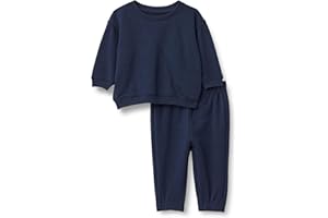 Amazon Essentials x Sofia Grainge Toddlers and Baby Boys' Sweatshirt and Sweatpant Set